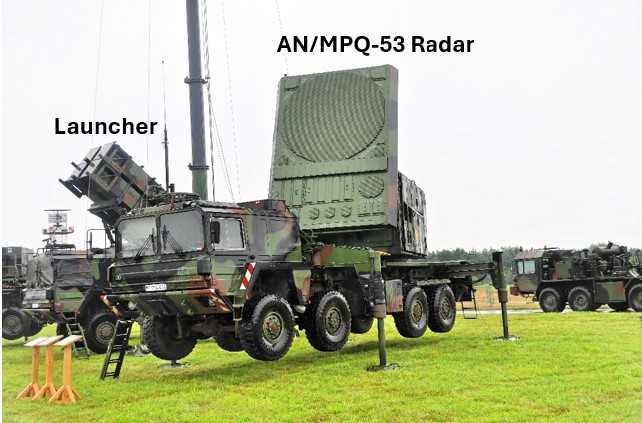 German Patriot system at an exhibition, 2013