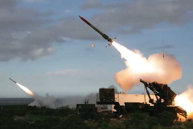 Test-firing of Patriot missiles, 2019